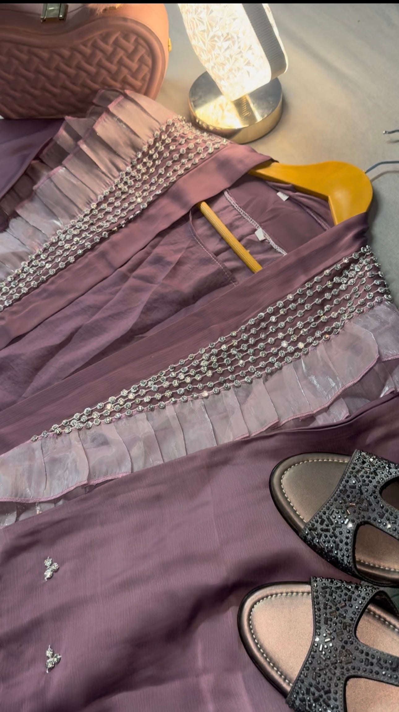 Salwa Butterfly Abaya Set Made In UAE