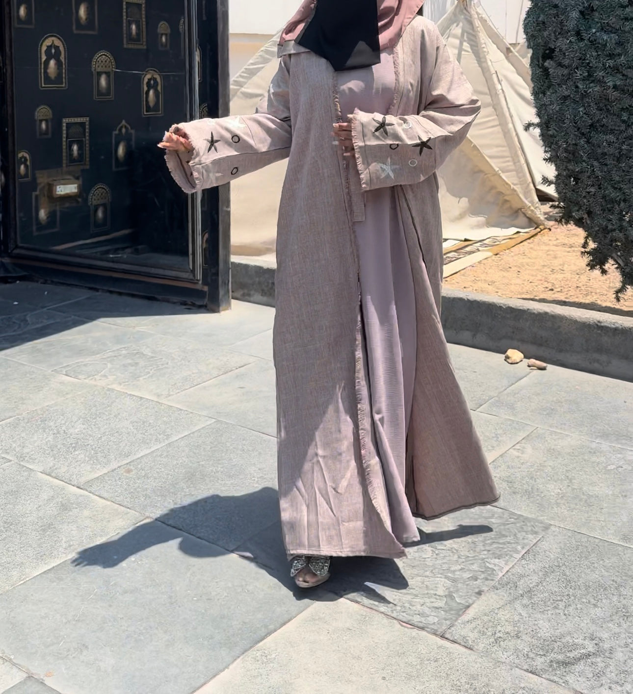 Raquilah Charm Abaya Set MADE IN UAE