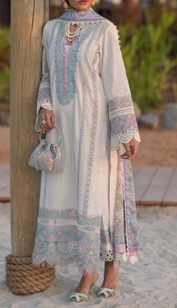 Rumesha Three Pc Set Pakistani dress