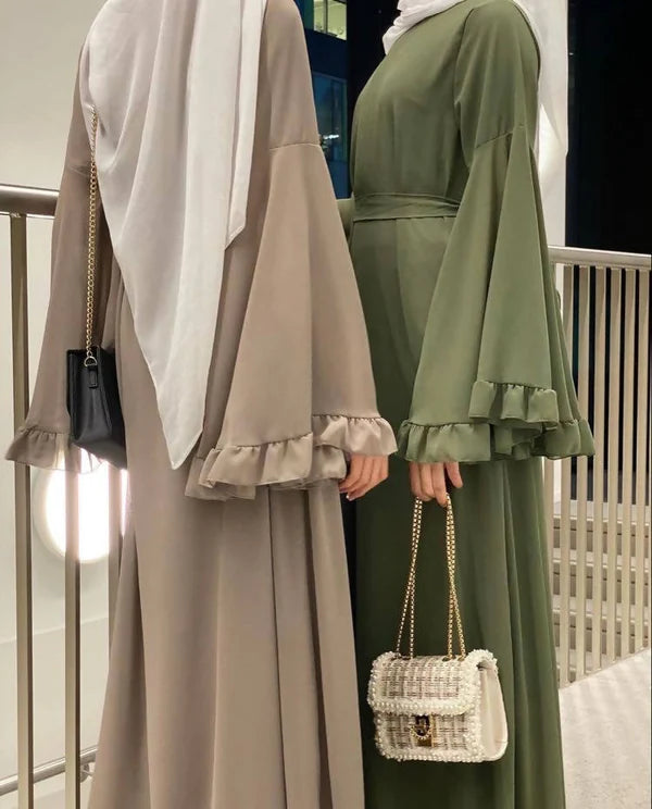 Amara Abaya With Free Hijab (12+colors)