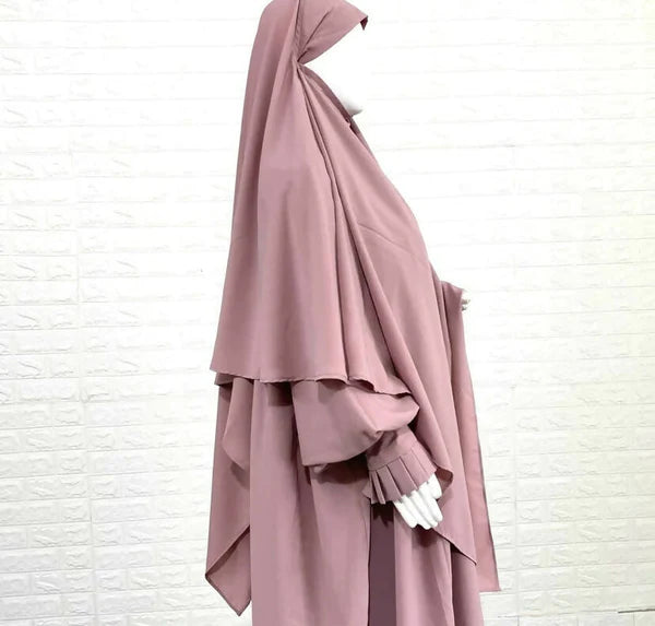 Medina Khimar Jilbab Dress Comes with Matching Khimar Hijab