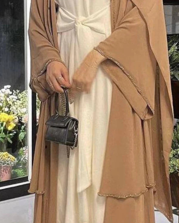 Luxurious Reem 3 Pc Abaya Set